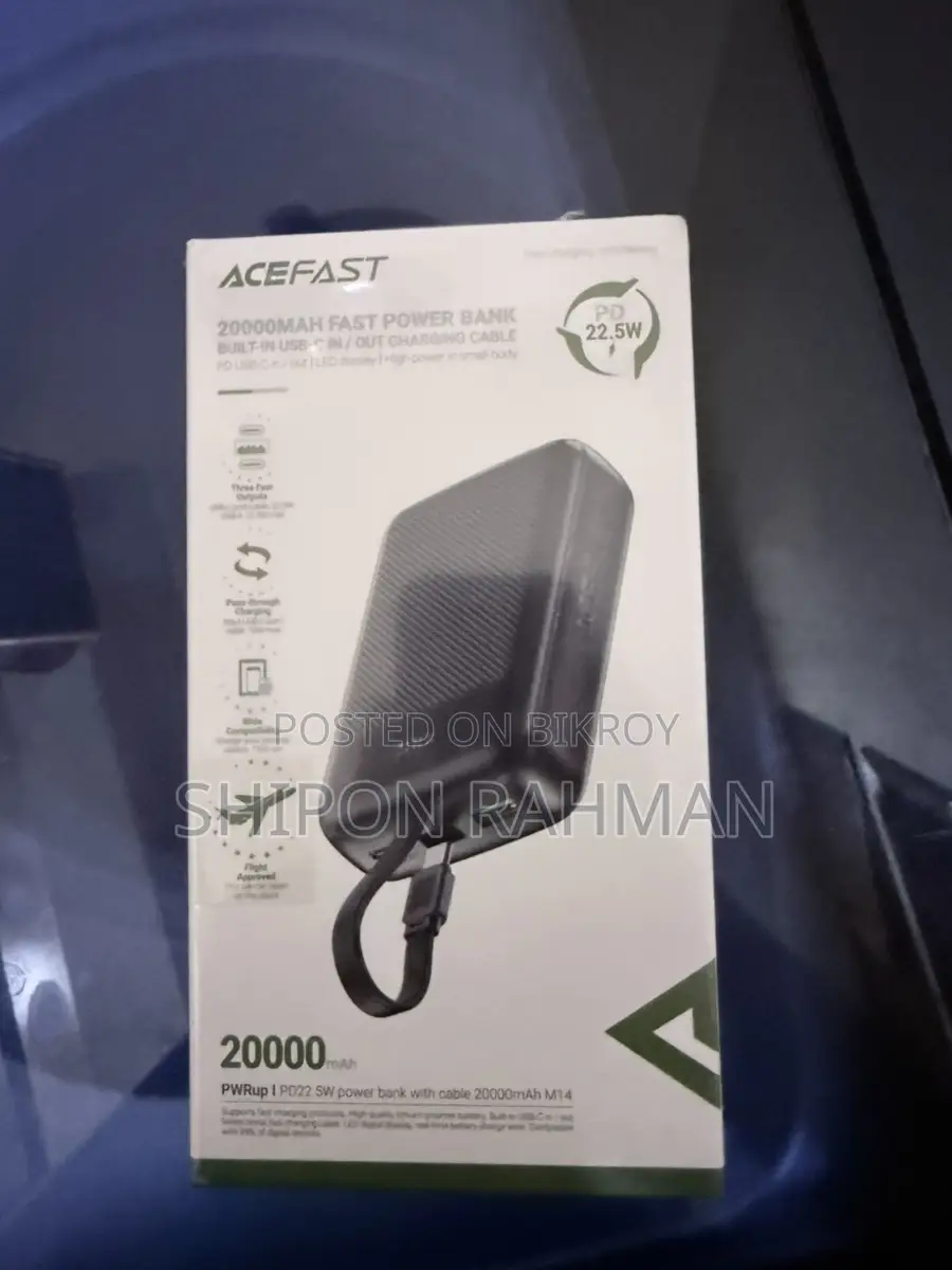 Brand New Intact 20000 Mah Power Bank
