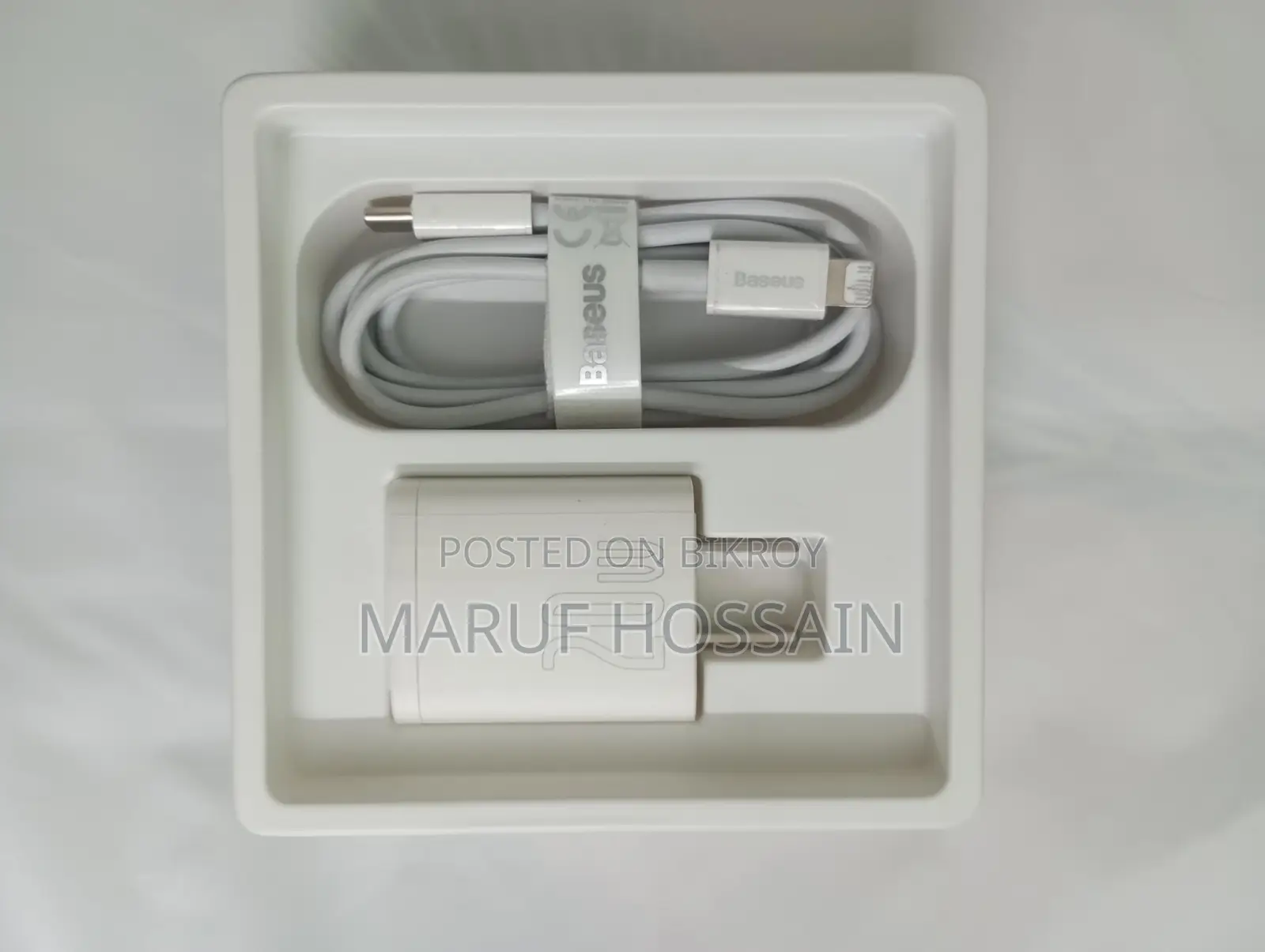 Baseus 20w Charger + Cable