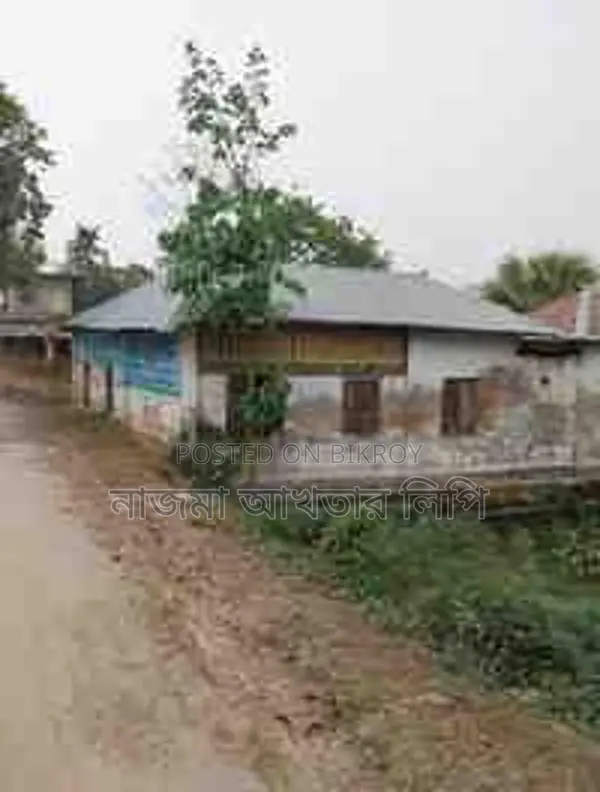 Land with House in Binajipur, Ghoshpara Mor, Sapahar Road, 4 Decimals