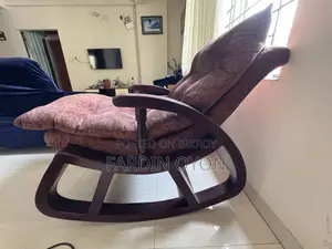 Customized Solid Teak Wood Ultra Comfort Rocking Chair for Sale