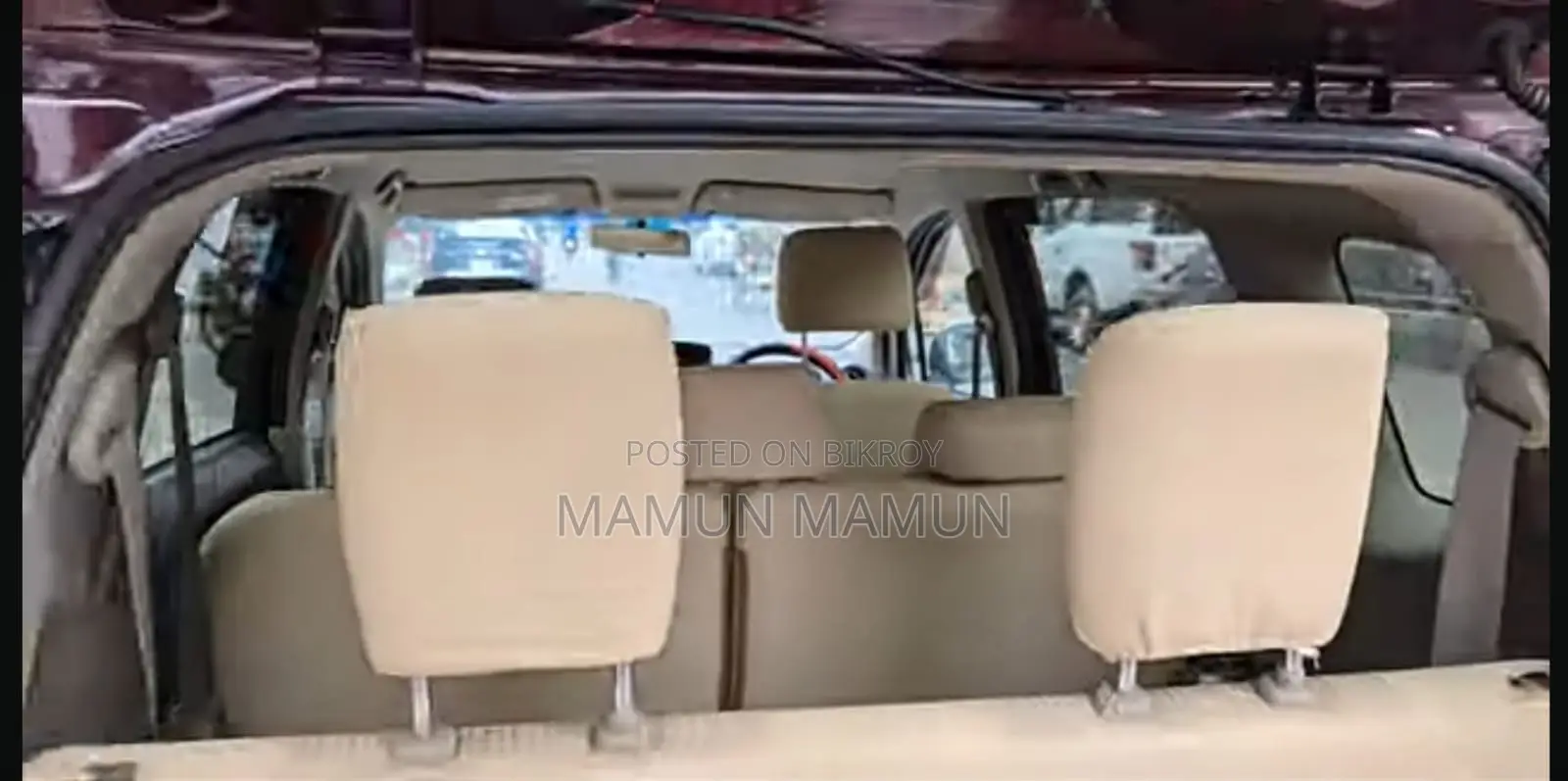 Toyota Passo Sette 2011 Maroon