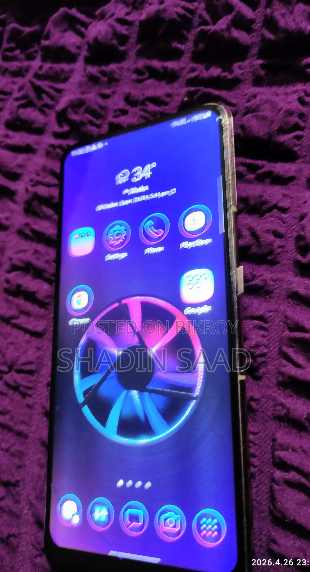 Samsung Galaxy A80 Best Stylish Phone (Used)
