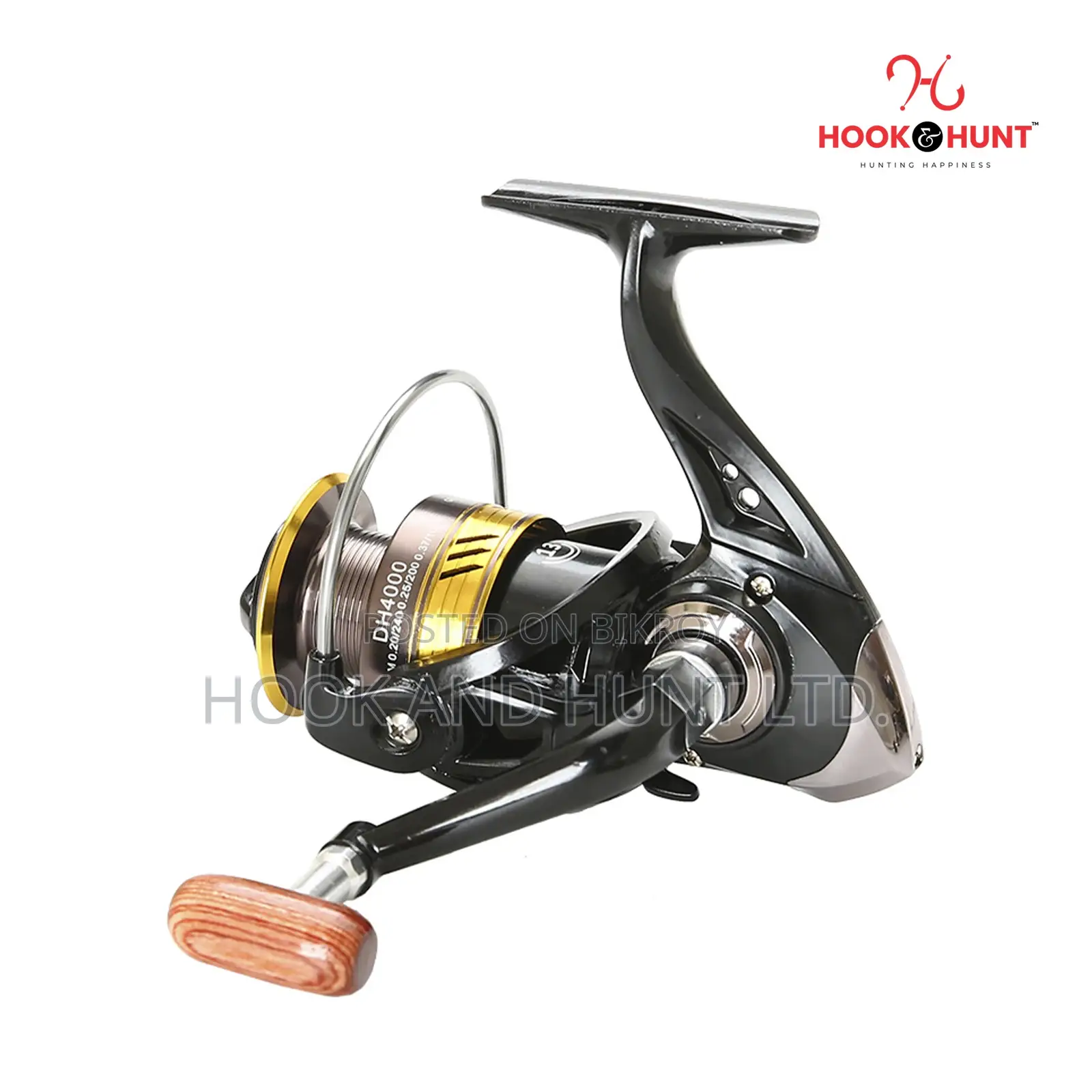 DH Full Metal Spinning Reel 1000–7000 Series