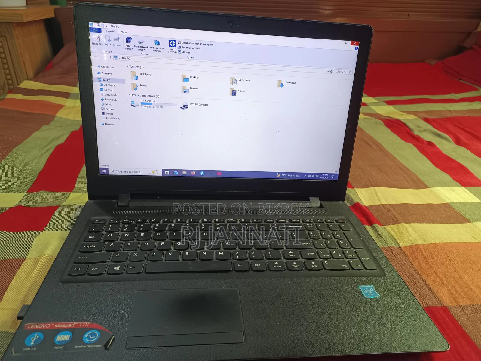 Lenovo 110 4GB/256GB SSD