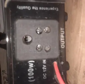 12v DC-220v AC(100 Watt inverter)(For wifi/Mobile charger/fan)