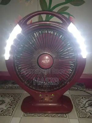 নোভা ফ্রেশ ৫ ঘন্টা বেকাপ চার্জফ্যান বড় নতুন কেনেডি ব্যাটারি বিক্রি হবে