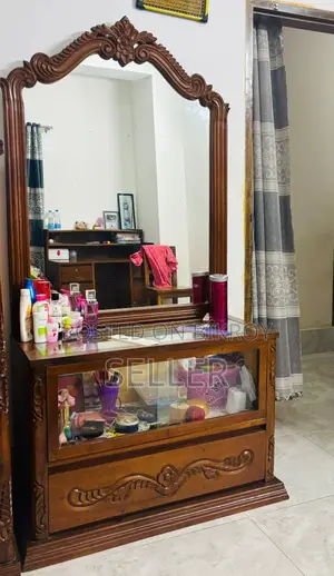 কাঠাল কাঠের ড্রেসিং টেবিল