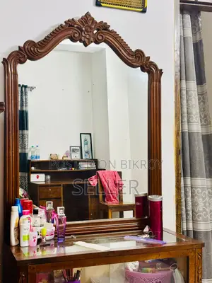 কাঠাল কাঠের ড্রেসিং টেবিল