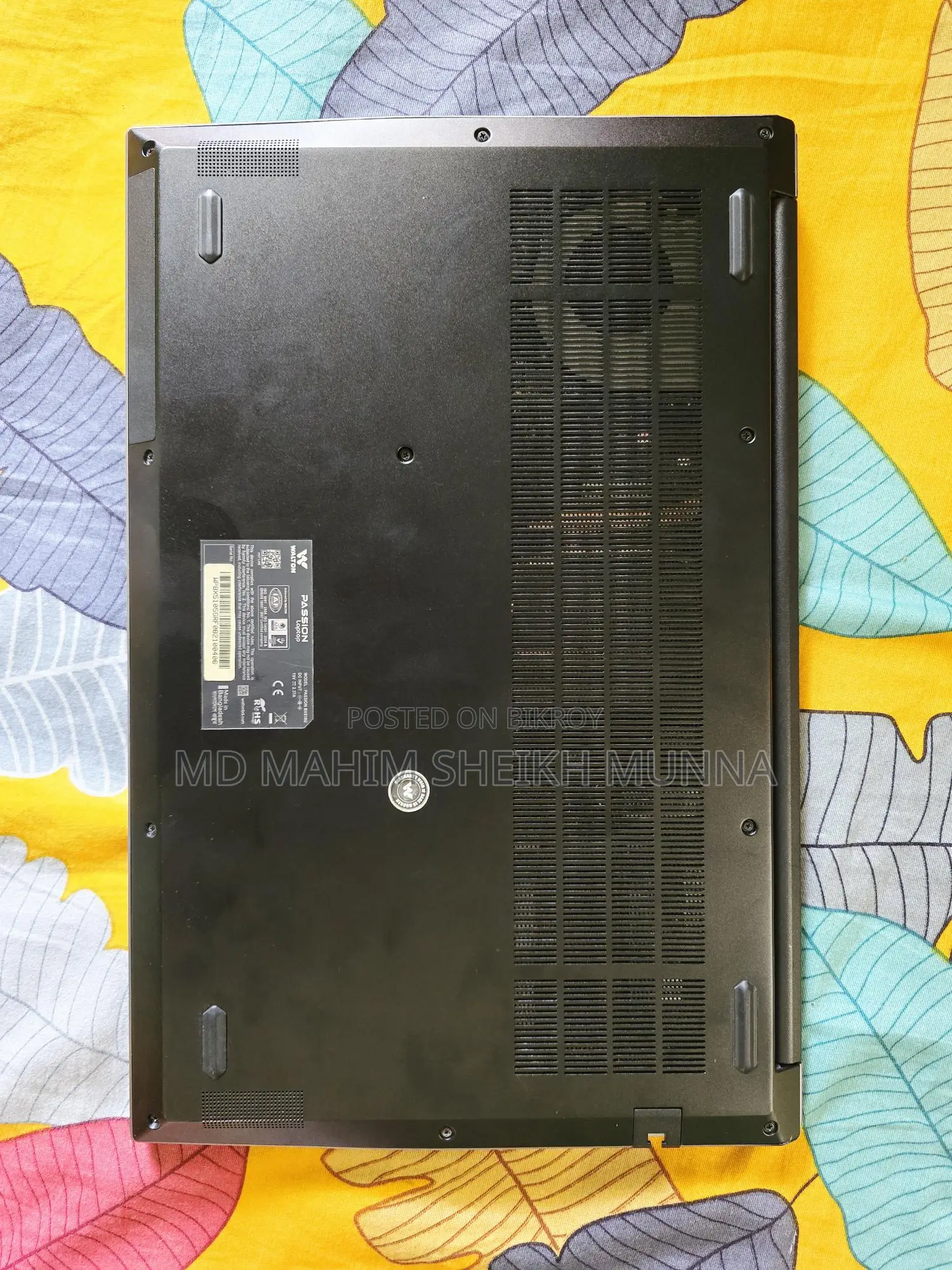 Walton Passion BX5 Pro বিক্রয় হবে!!! {core i5 " 10th Gen}( BX510U)