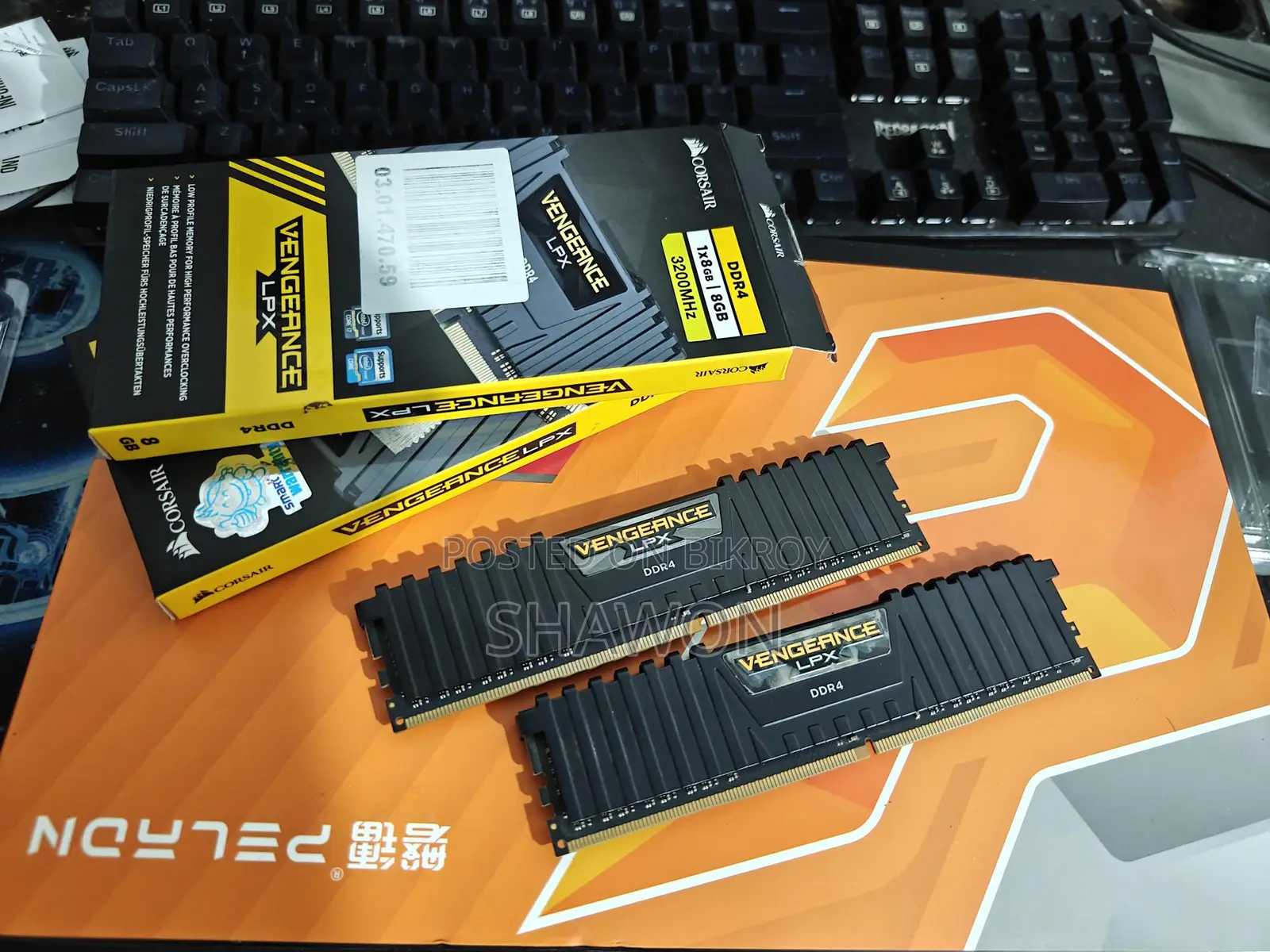 16GB Corsair 3200MHz Ram