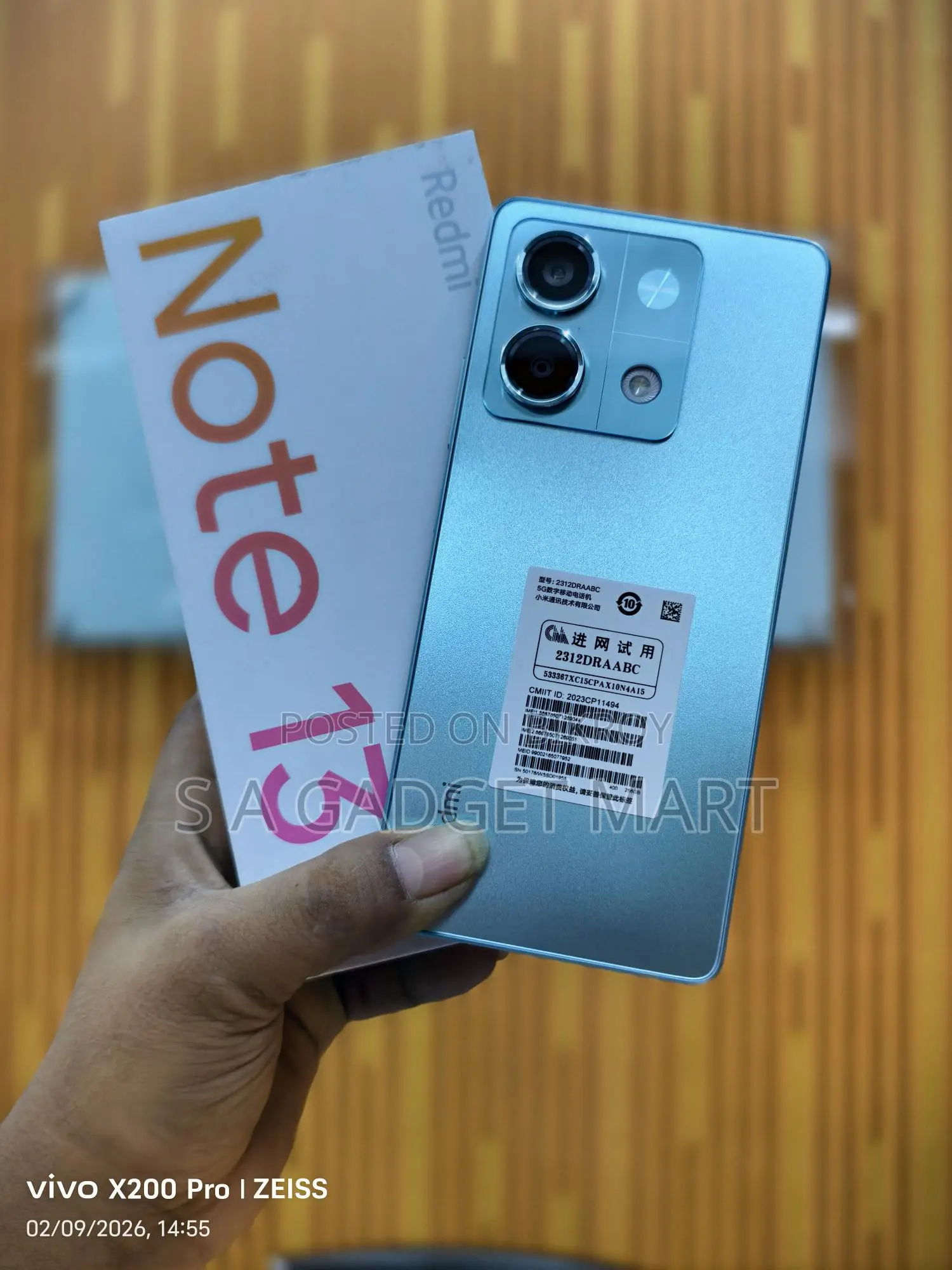 Xiaomi Redmi Note 13 8/256 GB (Brand New)
