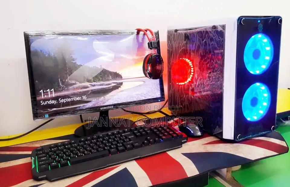 কম্পিউটার সেট CORE i3+৬ষ্ঠ জেন+RAM 8GB+HDD 1000GB+SSD 128GB+ASUS 22''LED