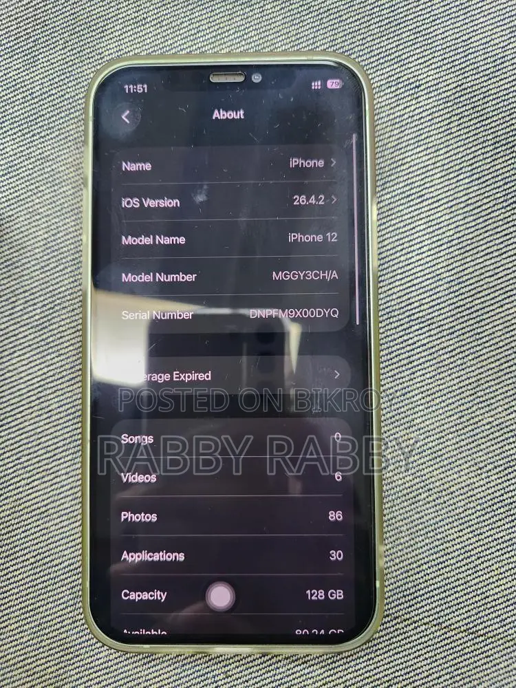 Apple iPhone 12 (Used)
