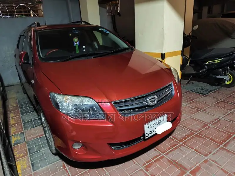 Toyota Fielder push start 2009