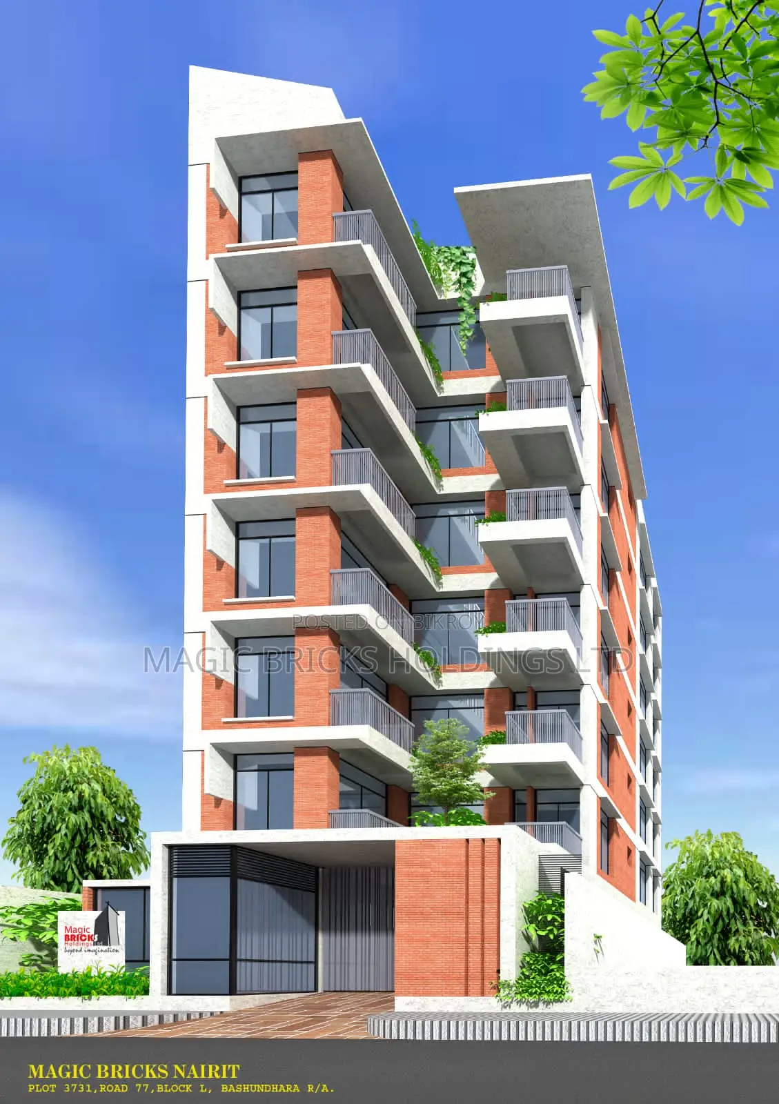 Brand New South Facing Ongoing Flat Sale At Block L Bashundhara