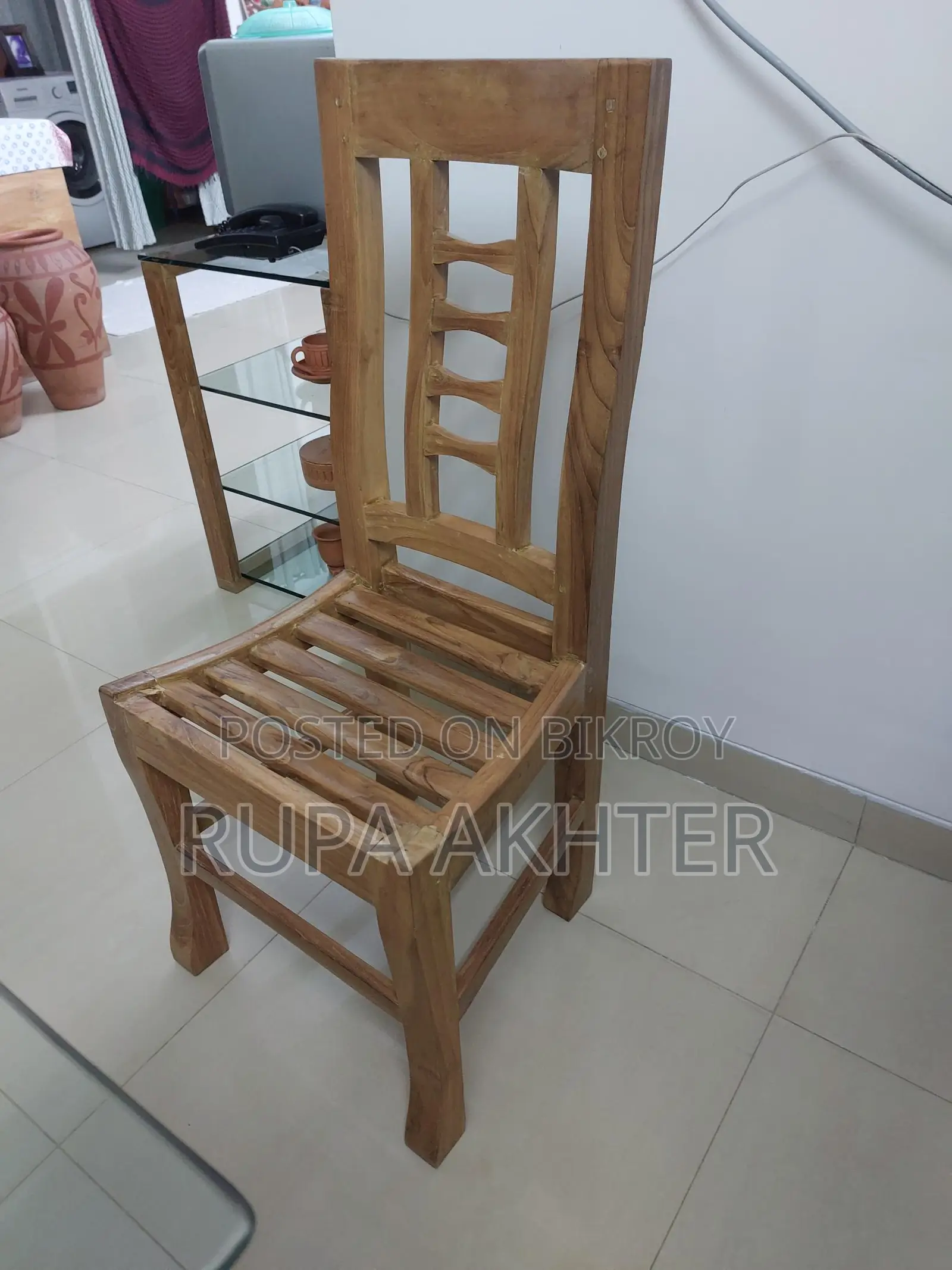 Chittagong Shogun Dining Set, 8 Chairs, 3 Years Used, Good Condition, Customised
