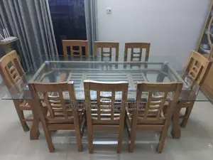 Chittagong Shogun Dining Set, 8 Chairs, 3 Years Used, Good Condition, Customised