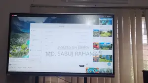 Bozee 75" 4K UHD Smart Interactive Flat Panel Display Dual Operating Sys