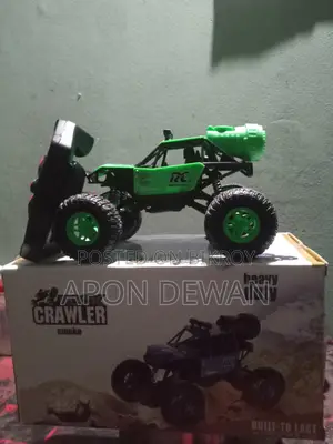 Rock Crawler Smoking Car