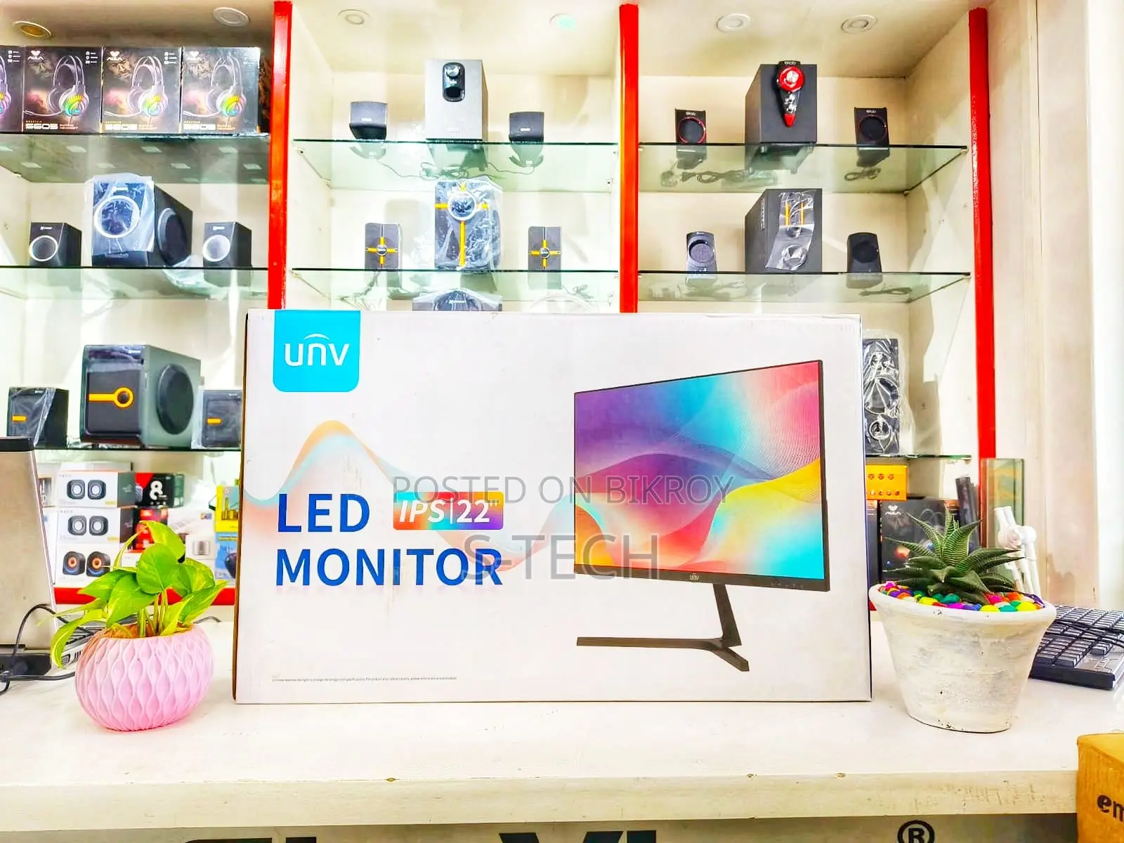 UNV MW-LD22-C2 22" 100Hz IPS Panel LED FHD Monitor
