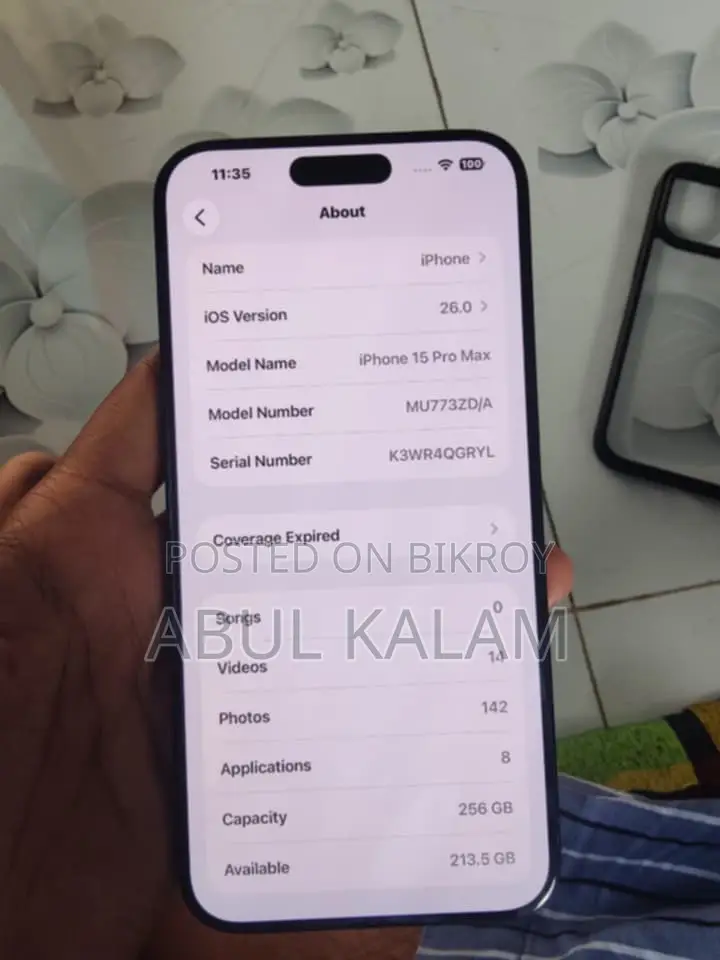 Apple iPhone 15 Pro Max (Used)