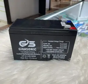 UPS Battery GIGASONIC Rechargeable 12V 8.2AH//20HR