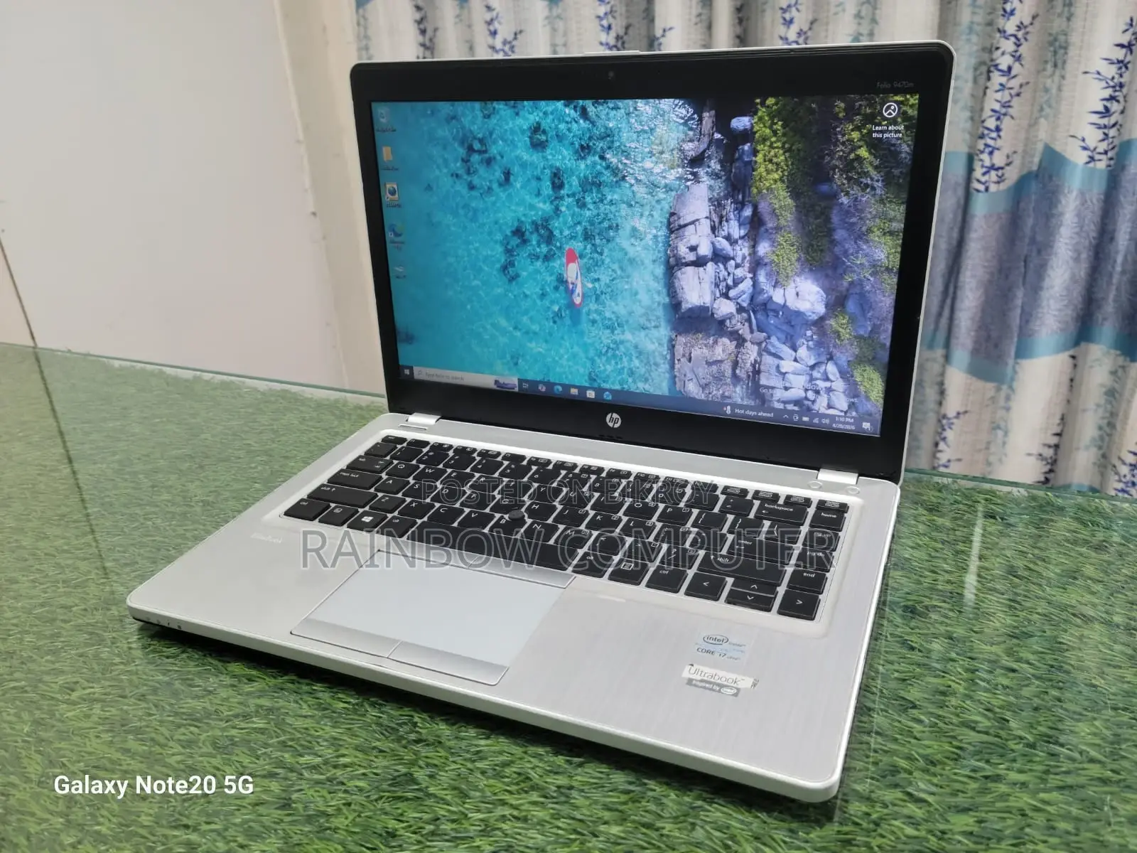 HP Elitebook Folio Core I7 8/128gb 14 Inch Slim Laptop