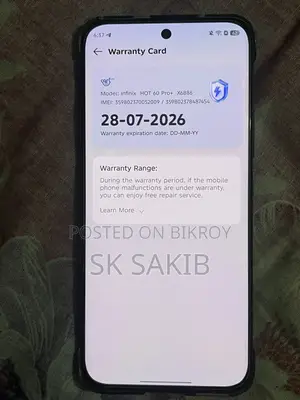 Infinix Hot 60 Pro Plus (Used)
