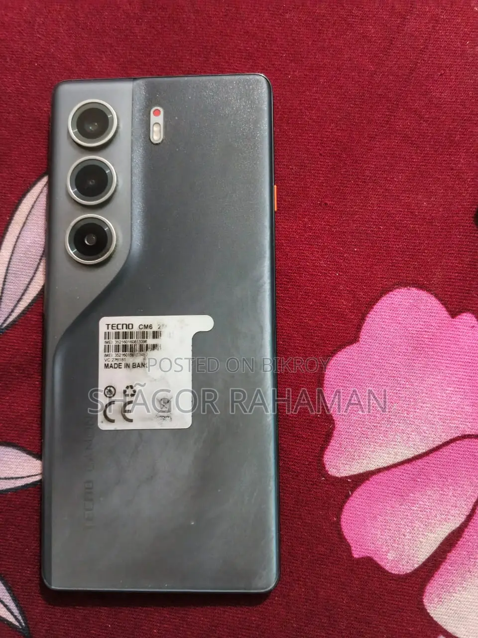 Tecno Camon 40 Pro (Used)