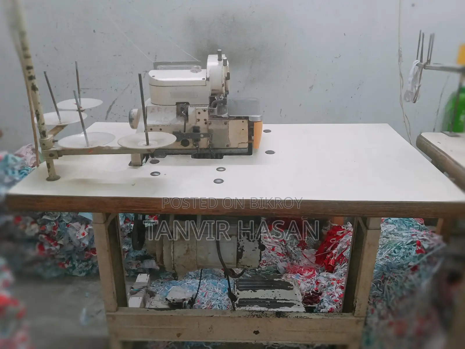Pegasus 700 Overlock Machine বিক্রি হবে ইন্ডাস্ট্রিয়াল গ্রেড