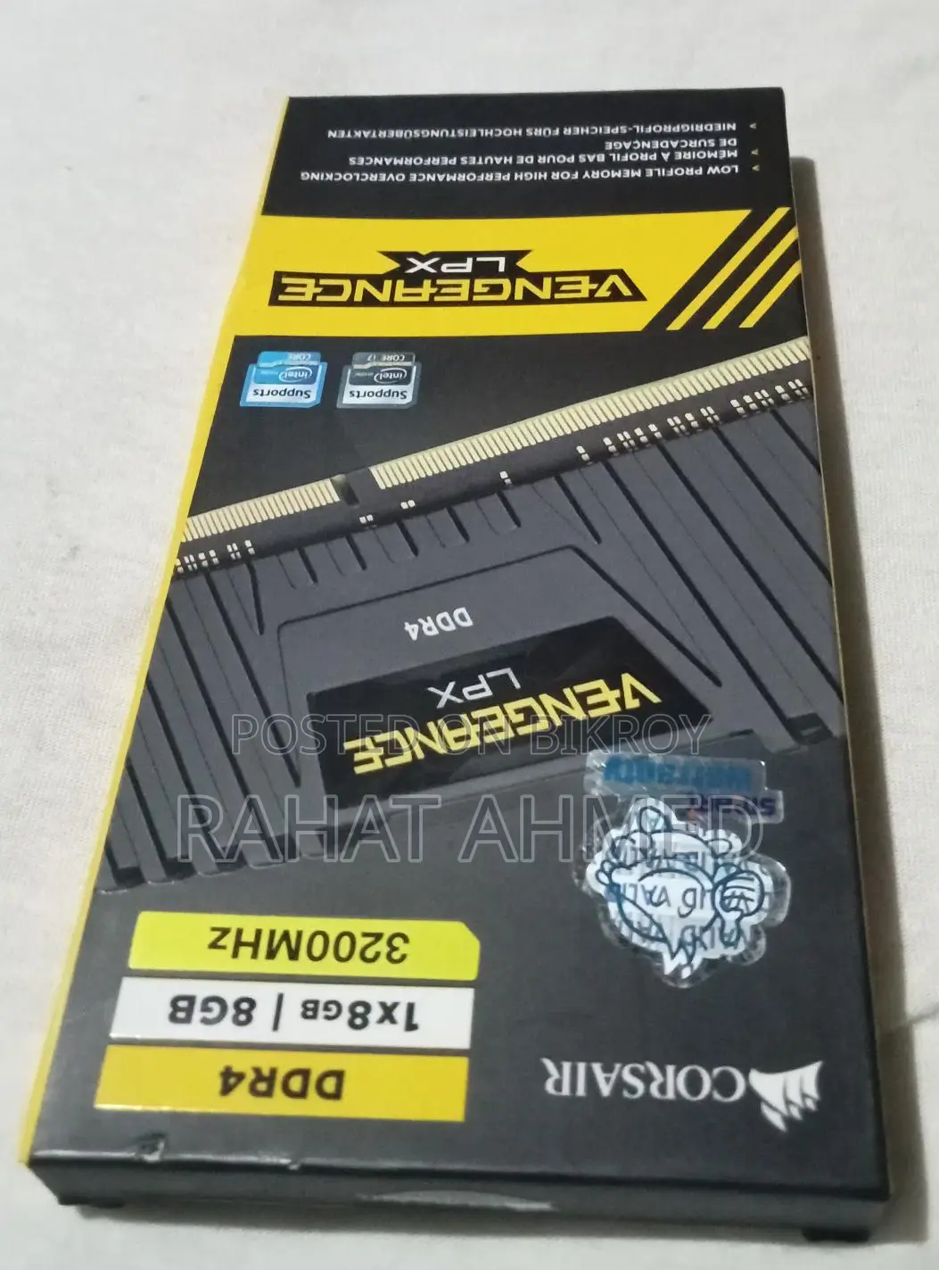 Corsair Vengeance Lpx 8gb 3200mhz Ddr4 Desktop Ram