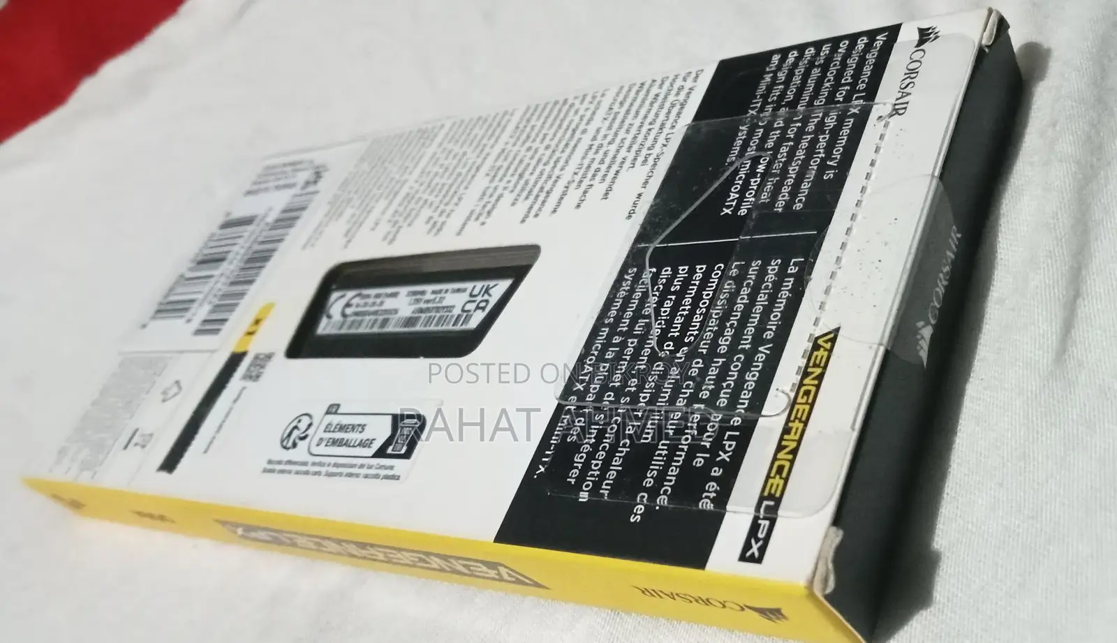 Corsair Vengeance Lpx 8gb 3200mhz Ddr4 Desktop Ram