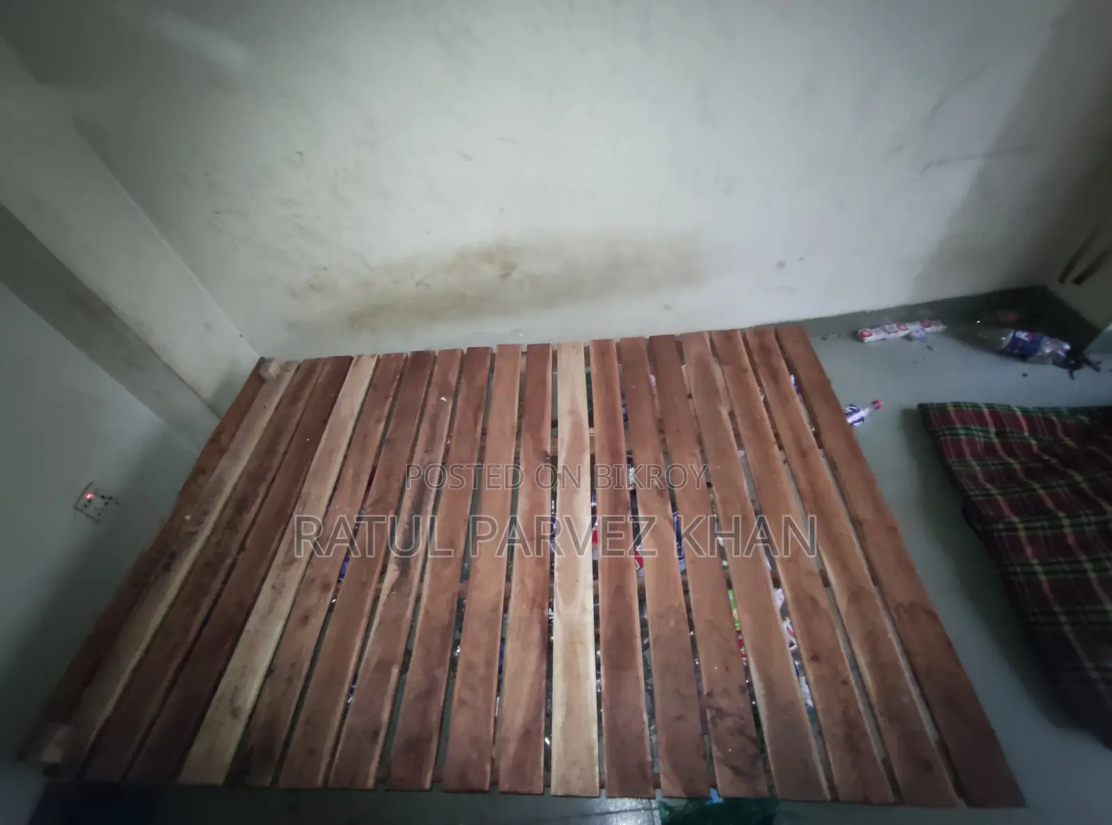 Wooden Bed