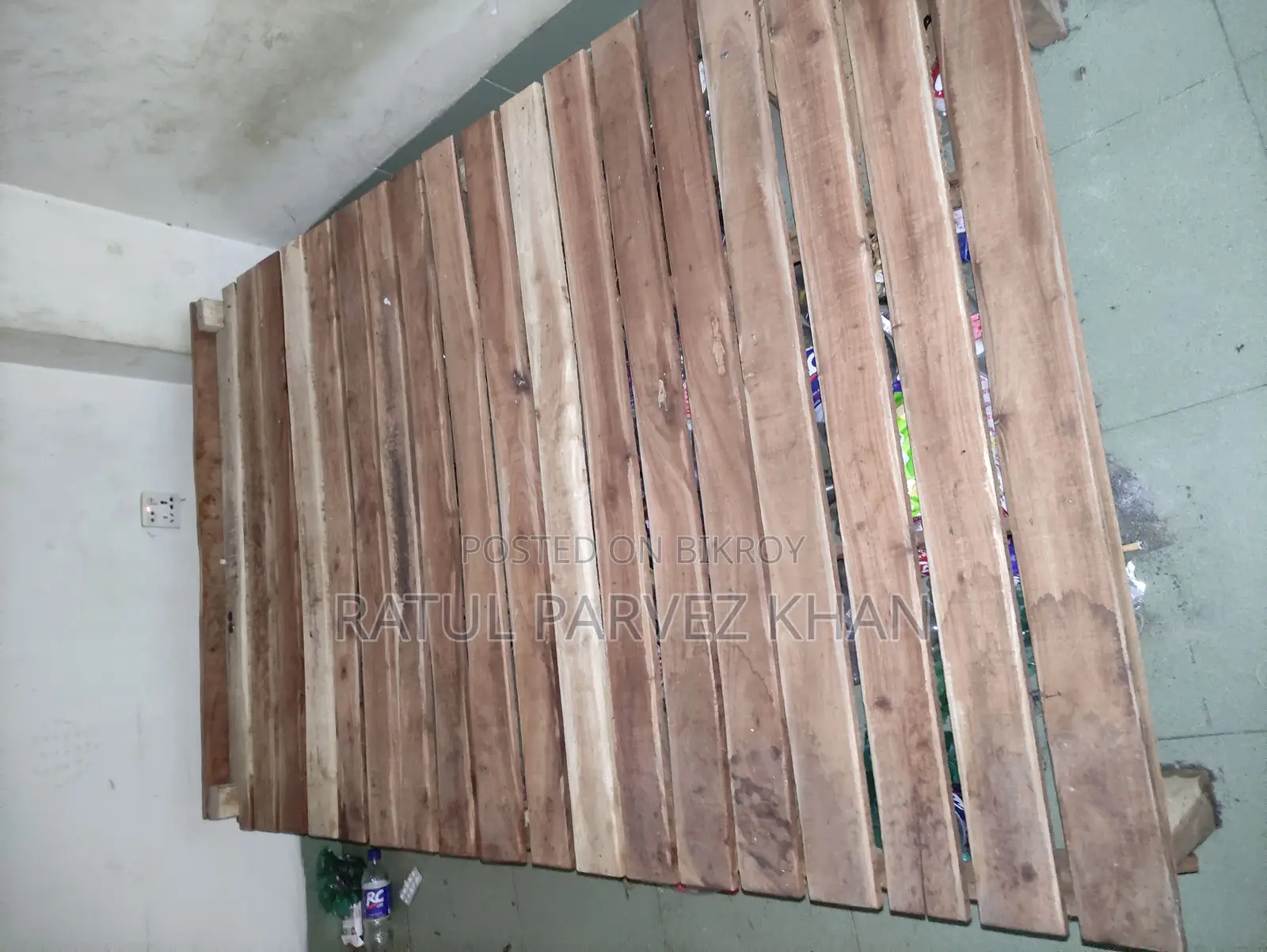 Wooden Bed
