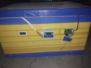 22-inch Manual AC DC Incubator. Holds 140 - 220 chicken eggs.