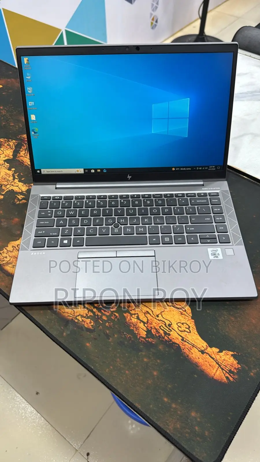 Zbook Touchscreen 8GB RAM, 256GB SSD, i5
