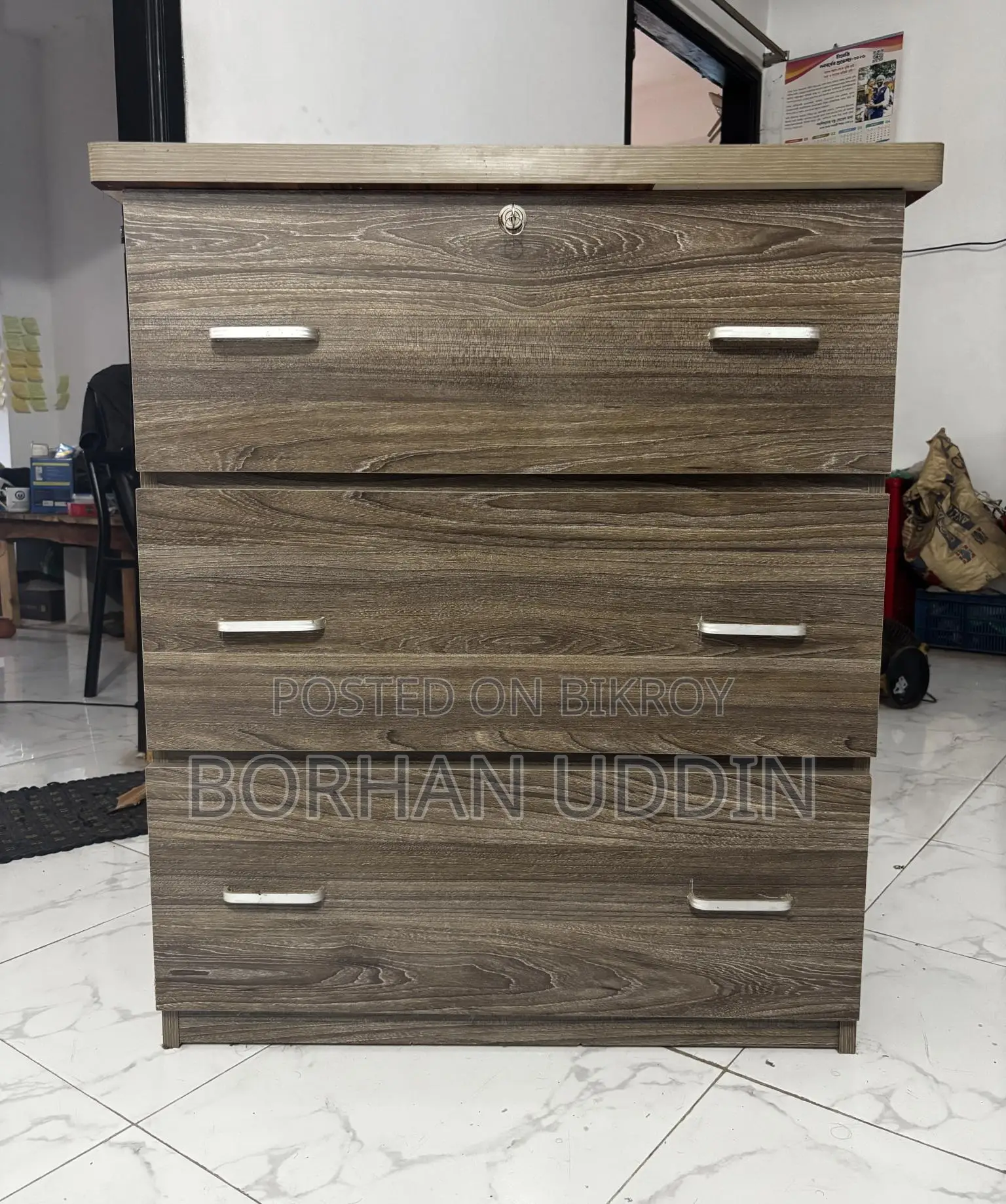 3 Shelf Wardrobe for Clothes and Essentials