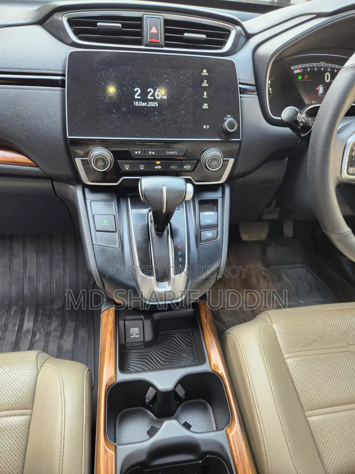 Honda CR-V Sunroof 2020
