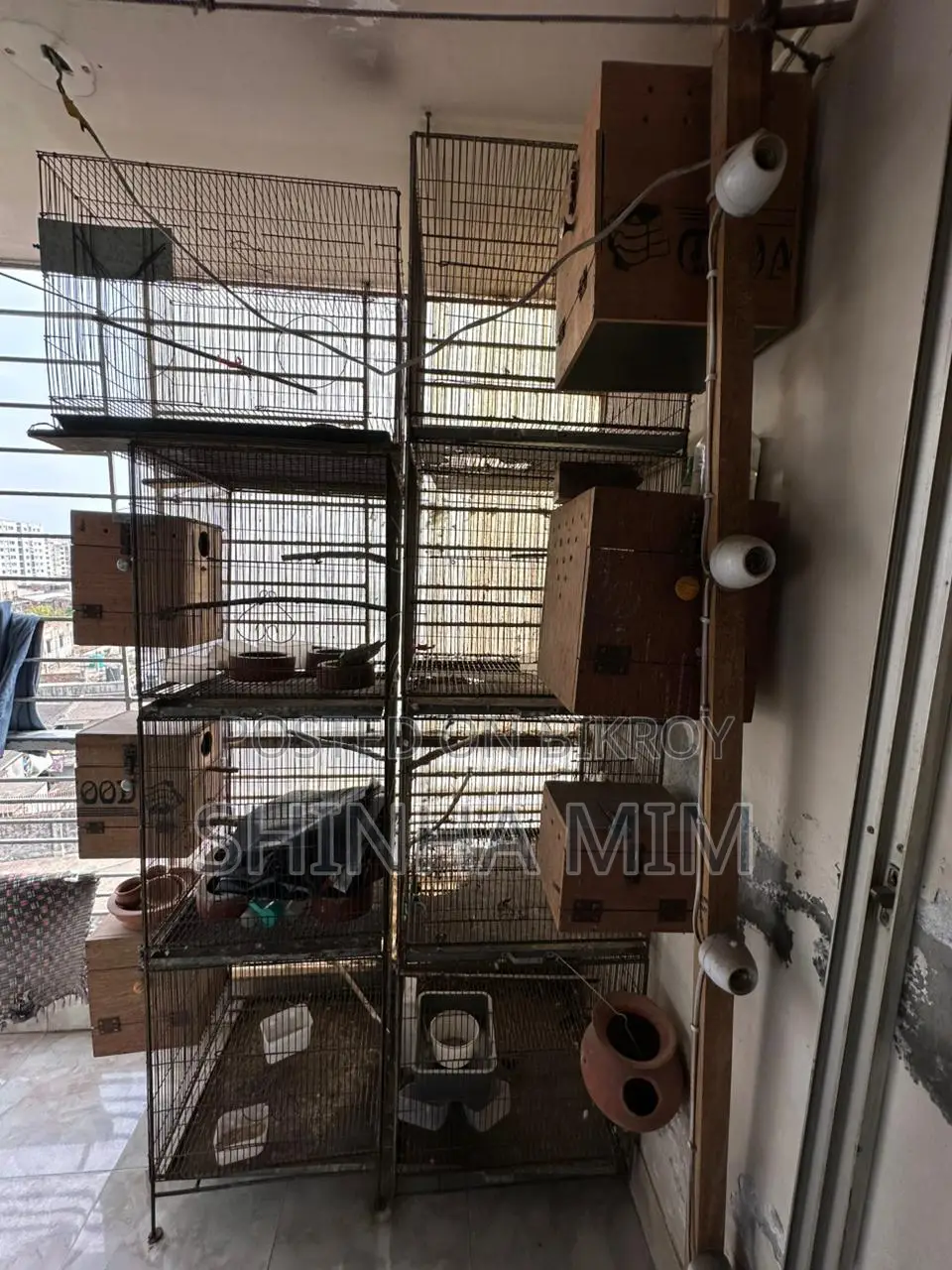 Bird Cage, Breeding Box, Sun Conure Breeding Box