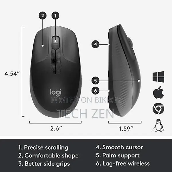 Logitech M190 Wireless Mouse