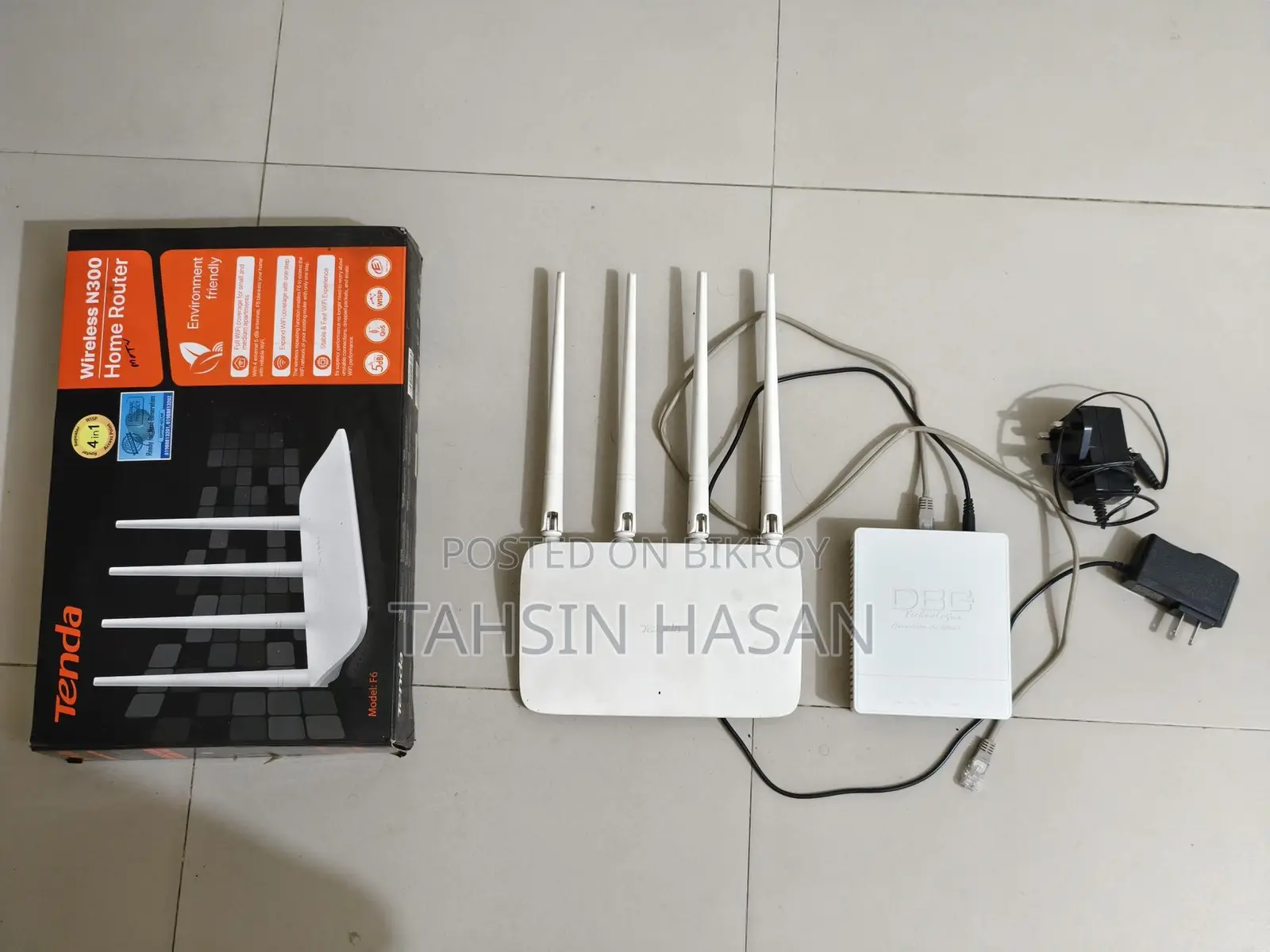 Tanda router with DBC (ONU)