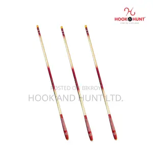 Red Carbon Stream Fishing Rod 300–540cm Ultra Light 37 Action