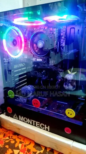 Ryzen Desktop with HP Monitor