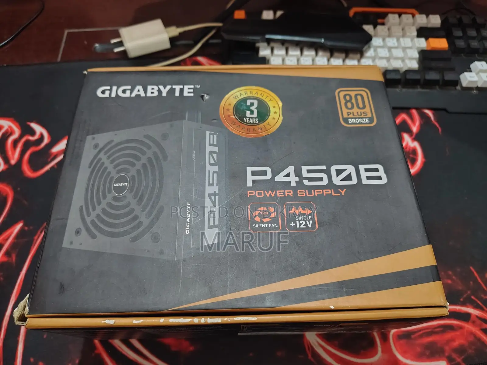Gigabyte P450b 450w 80 Plus Bronze Certified Power Supply