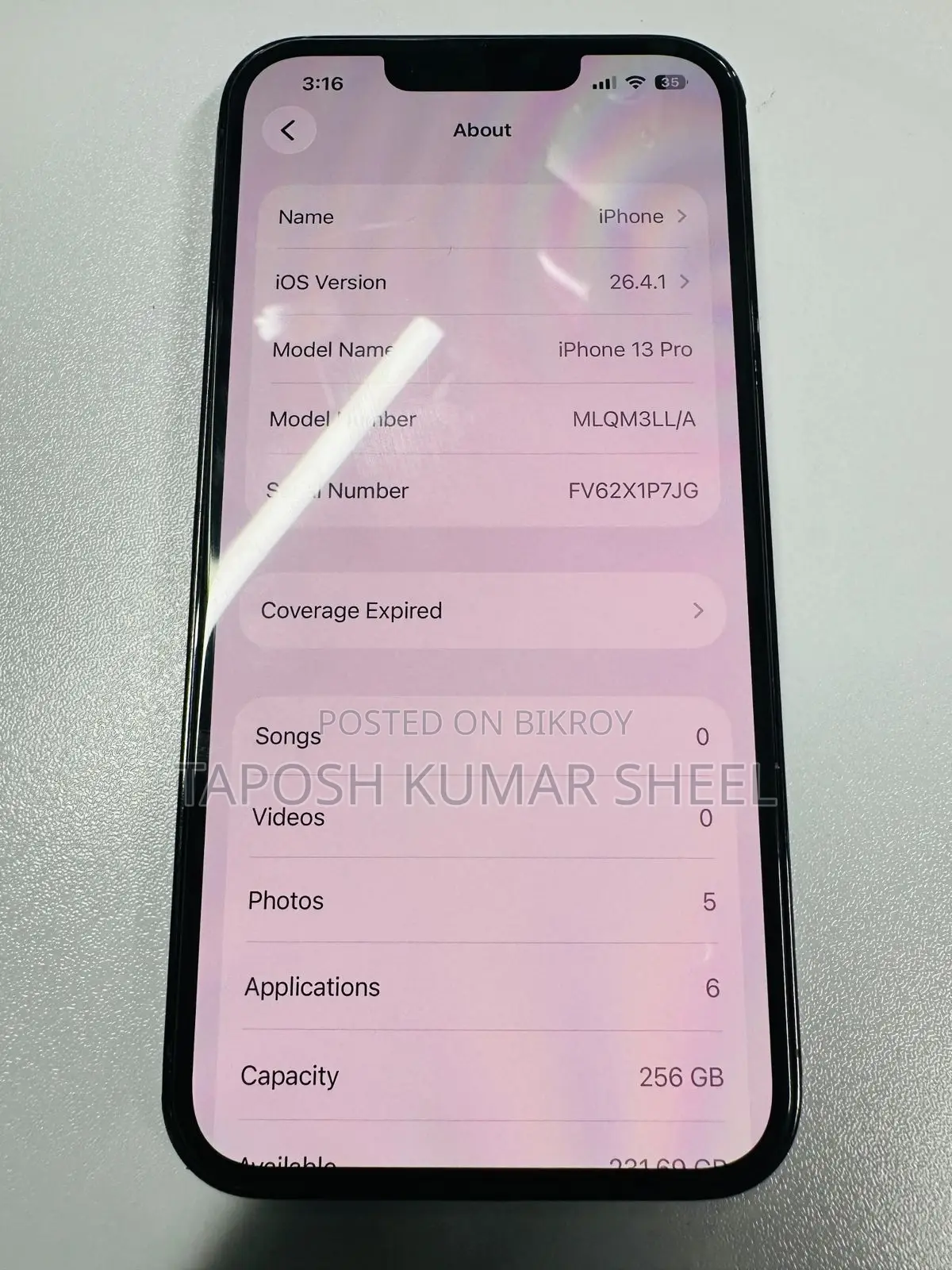 Apple iPhone 13 Pro 256GB (Used)