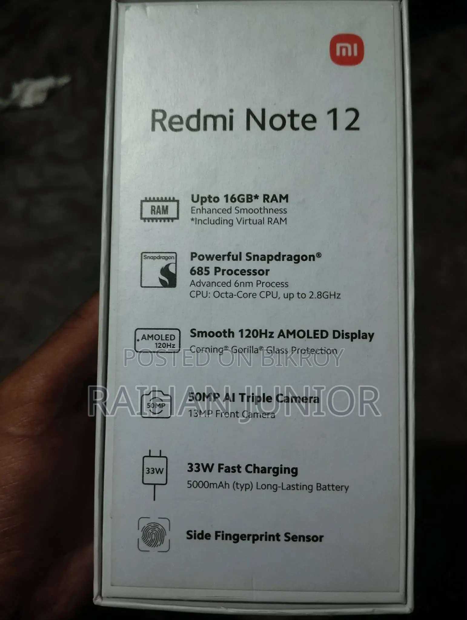 Xiaomi Redmi Note 12 (Used)
