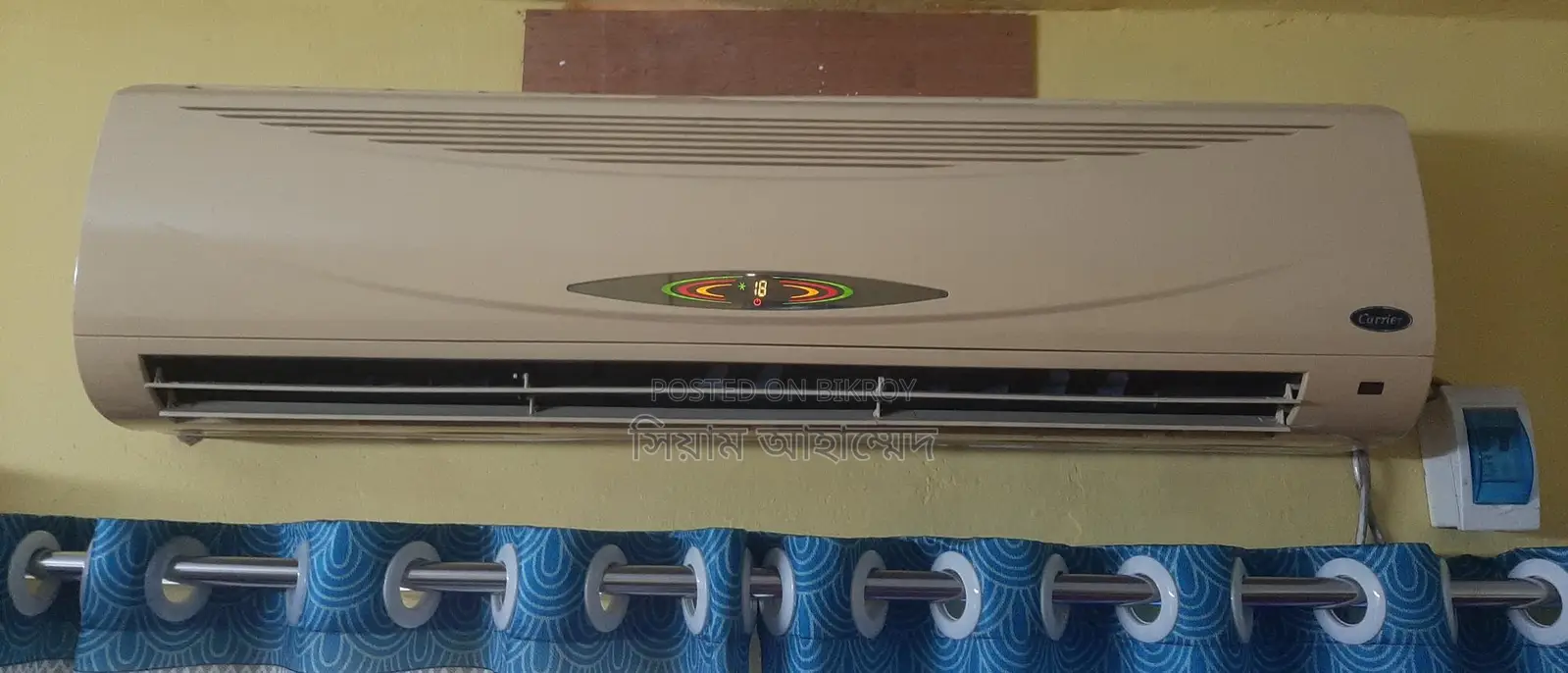 Carrier brand 1.5-ton AC for sale.