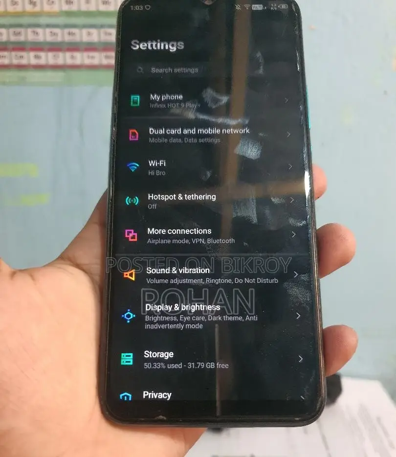 Infinix Hot 9 Play 4/64 (Used)