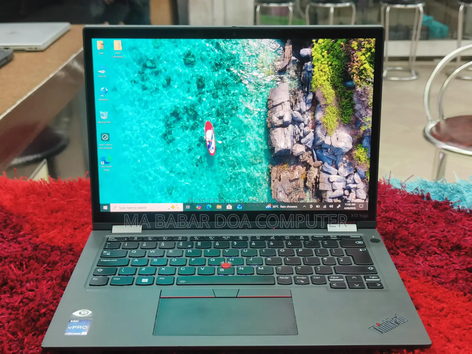 Lenovo ThinkPad i5 12th Gen 16/256GB 360° Touch Premium Laptop