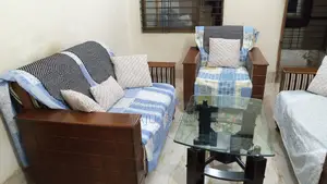 Double Sofa Set and Tea Table for Sale.